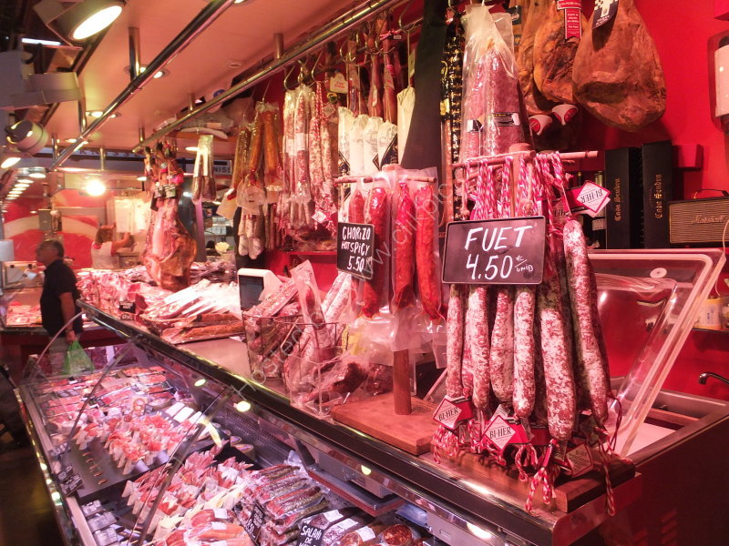 Charcuterie, Mercat de la Boqueria