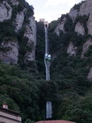 Funicular Trams Passing