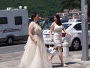 Montenegran Women going to Wedding, Kotor
