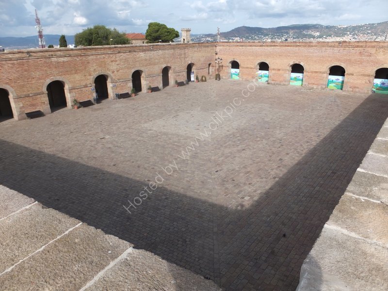 Inner Courtyard, Montjuic Castle