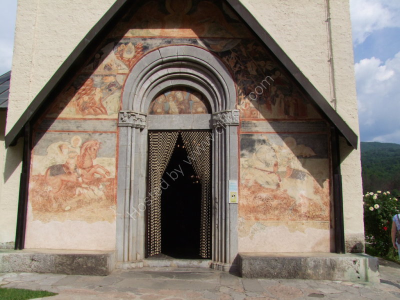 Frescoes, Moraca Monastery