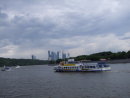 High Rise Moscow Office Buildings seen from the river