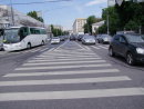 Unusual 3 Way Pedestrian Crossing, Moscow