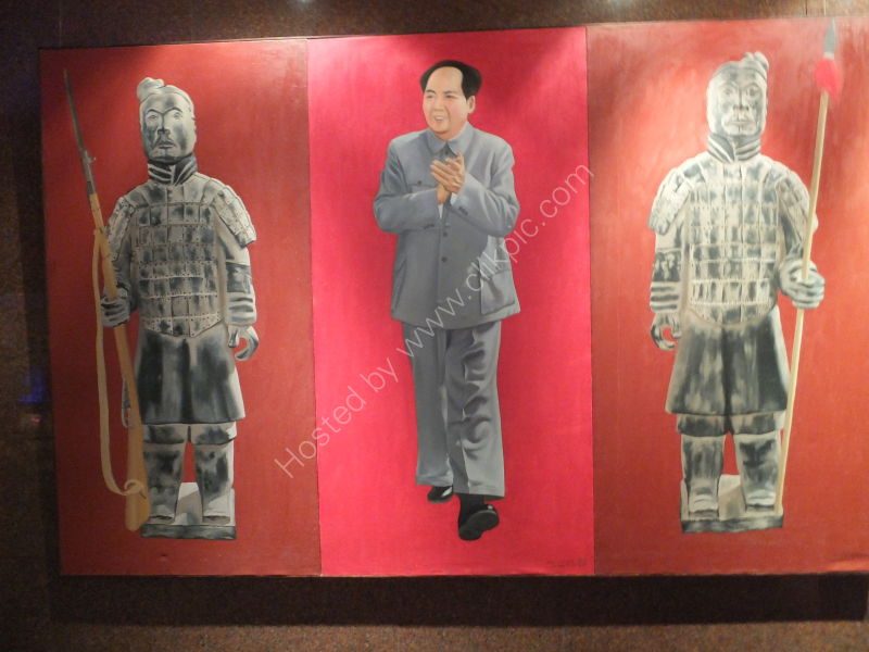 Mural, Marina Mandarin Hotel, Marina Bay