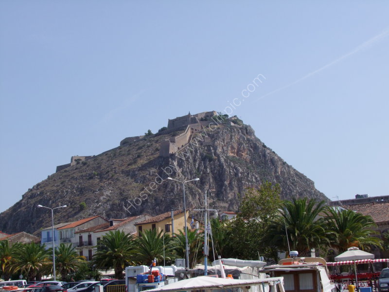 Castle above Nauplia Town