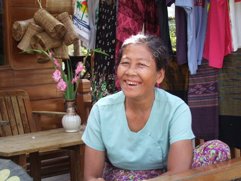 Portait of a Myanmar Woman