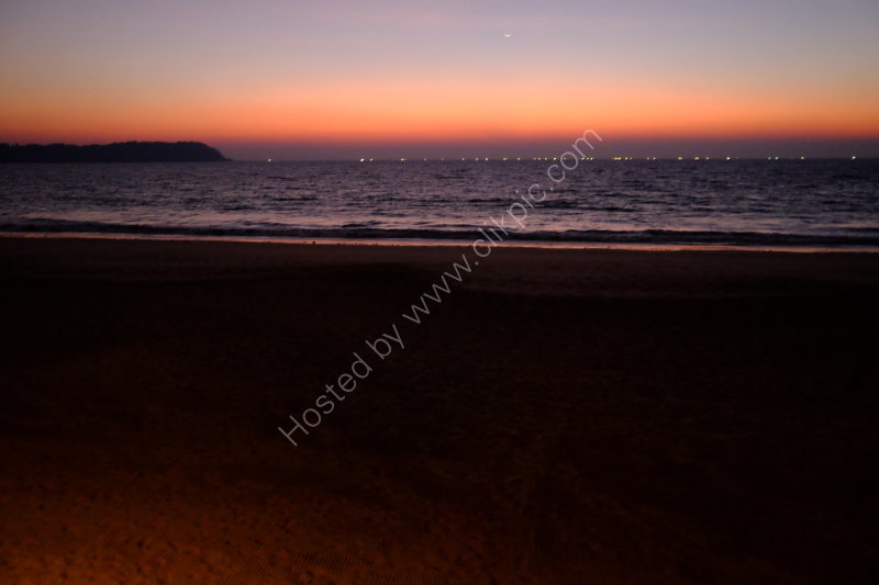 Sunset over Ngapali Bay