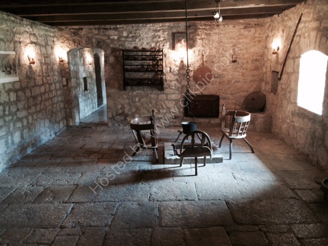 Inside King Nikola House, Njegusi