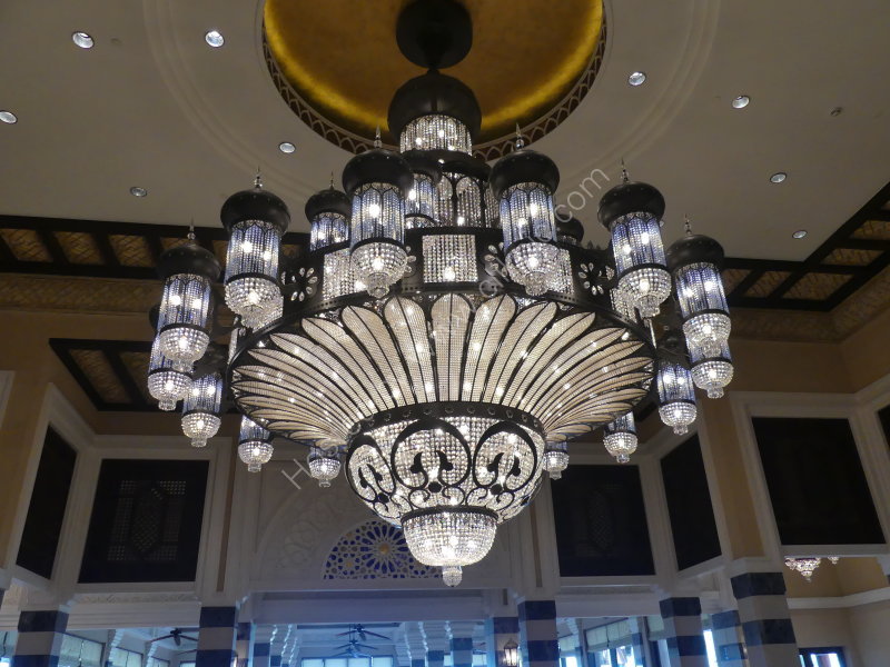 Crystal Chandelier, Palace Hotel, Dubai 2019