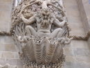 Unusual Detail on Window at Palacio Pena