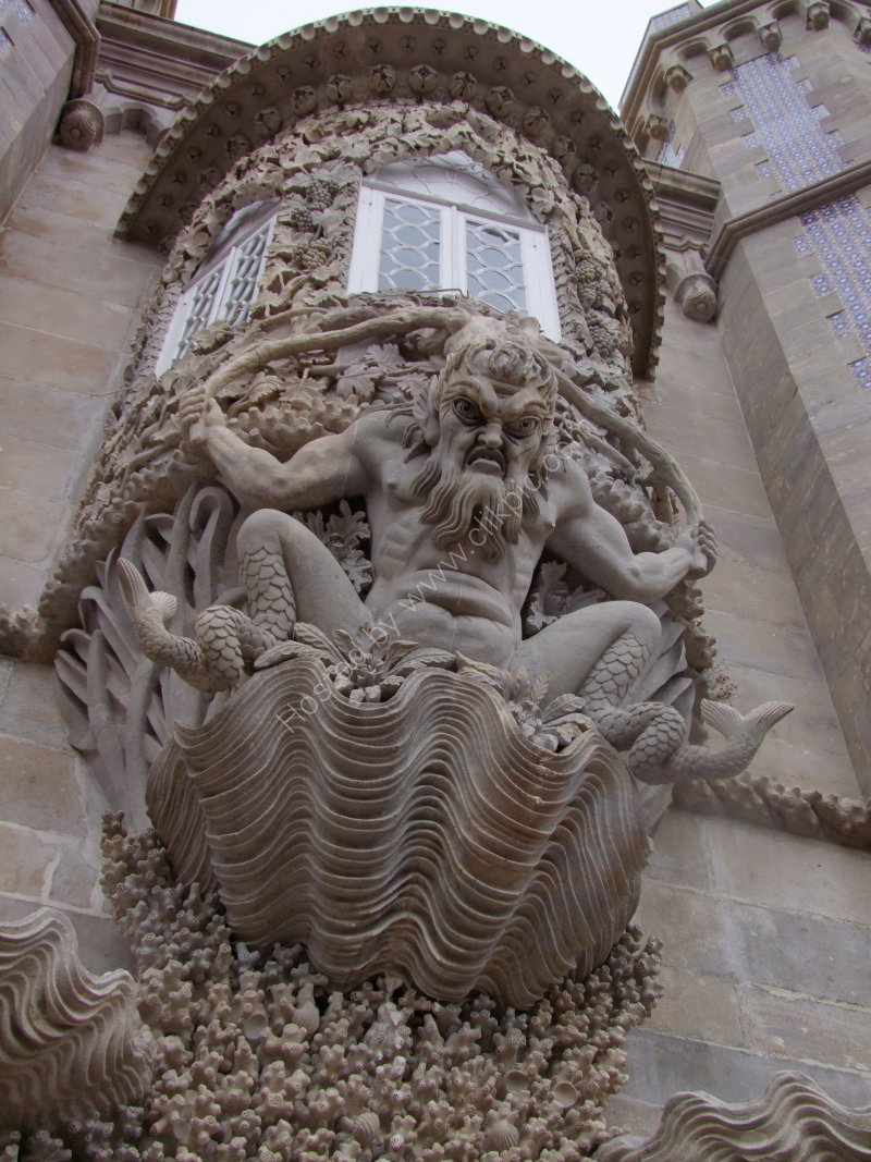 Window Detail at Palacio Pena