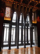 Gaudi Bay Window from Inside