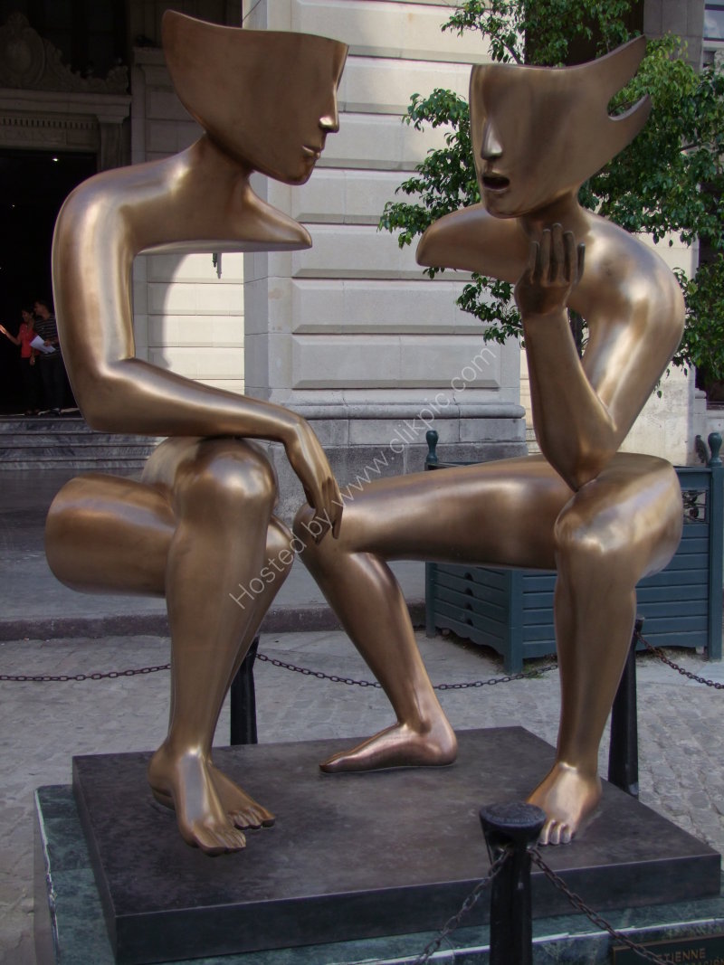 Modern Bronze, Plaza San Fransisco, Havana