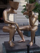 Modern Bronze, Plaza San Fransisco, Havana