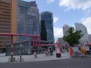 Pink Pipes of Potsdamerplatz, Berlin