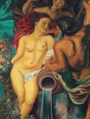 Nude Painting, Prado, Havana