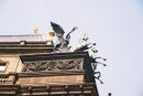 Detail on the National Theatre, New Town, Prague