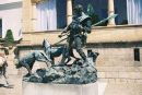 Bronze at Konopiste Chateau, Czechoslovakia