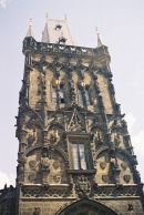 View of Powder Gate, Prague