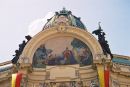 Mosaic "Homage to Prague", Municipal House, Old Town, Prague