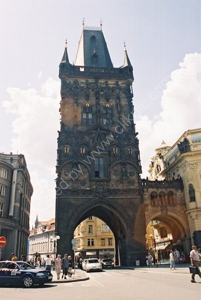 Powder Gate, Old Town, Prague
