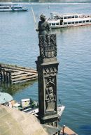 Detail on Charles Bridge, Prague