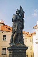 St Wenceslas, 1858, on Charles Bridge, Prague