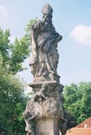 St Adalbert, 1709, Charles Bridge, Prague
