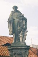 St Nicholas Tolentino, 1708, Charles Bridge, Prague