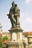 St Anthony of Padua, 1707, Charles Bridge, Prague