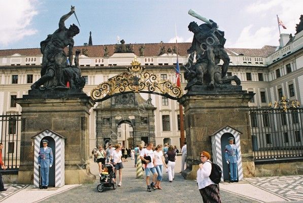 Entrance to Prague Castle