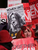 Protestor Women's Rights