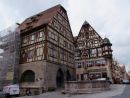 Meat & Dance Hall & St George's Fountain, Rothenburg