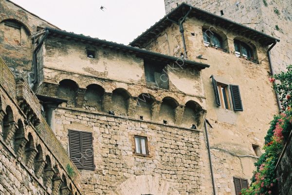 Buildings, San Gimignano, Italy