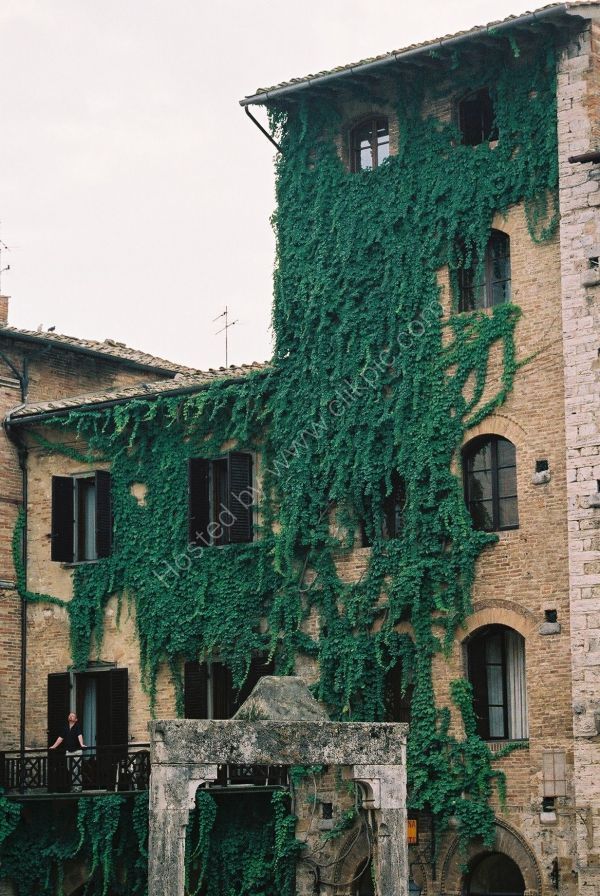 Building, San Gimignano, Tuscany