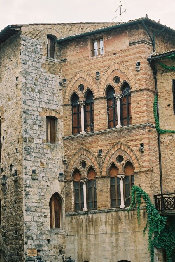 Building, San Gimignano, Tuscany