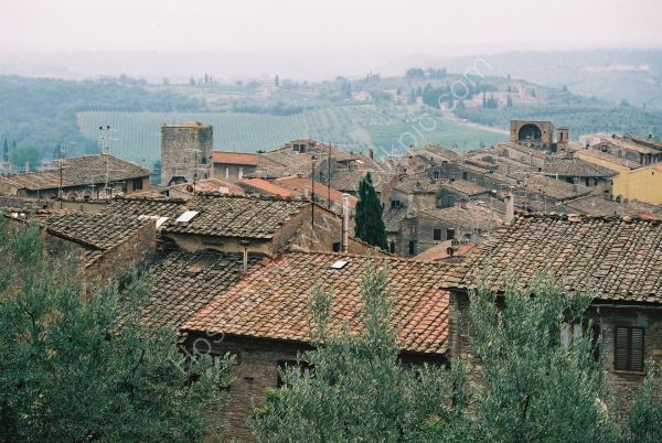Overlooking San Gimignano, Tuscany