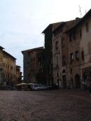 Square, San Gimignano, Tuscany