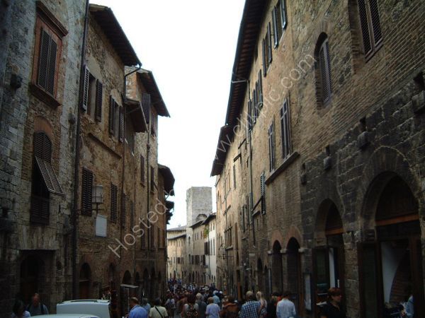 Street, San Gimignano, Tuscany