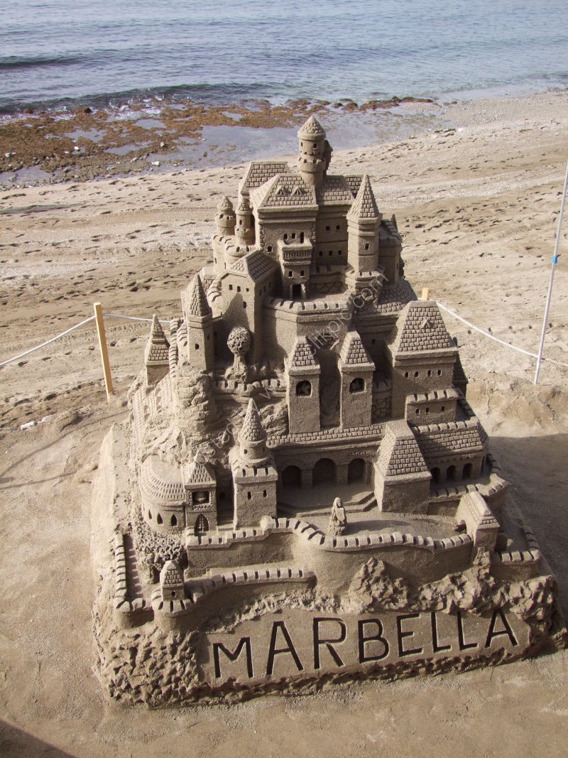 Sand Scupture, Marbella