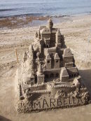 Sand Scupture, Marbella