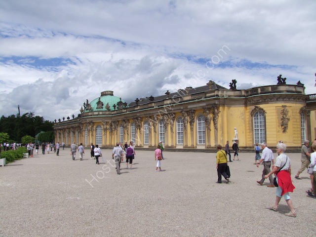 Rear of Sanssouci Palace, Potsdam
