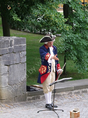 Fluitist in Costume, Sanssouci Palace, Potsdam