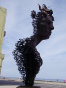 Bronze Sculpture, Malecon, Havana
