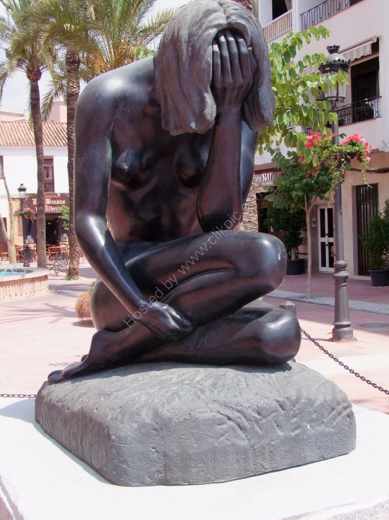 Bronze Sculpture, Plazoleta Ortiz, Estepona