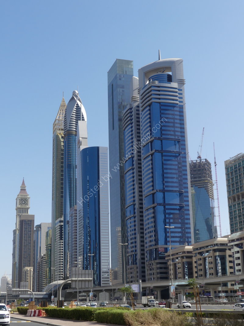 Skyscrapers, Sheik Zayed Road, Dubai 2019