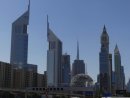 Skyscrapers in evening light, Sheik Zayed Road, Dubai 2019