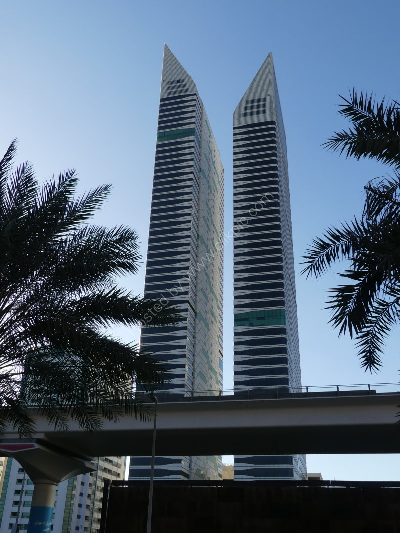 Two Skyscrapers, Sheik Zayed Road, Dubai 2019