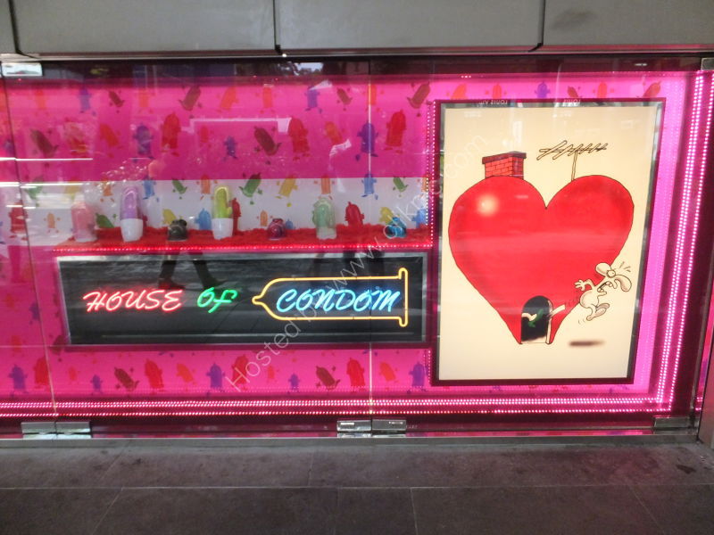 Signage of the House of Condoms, Orchard Road