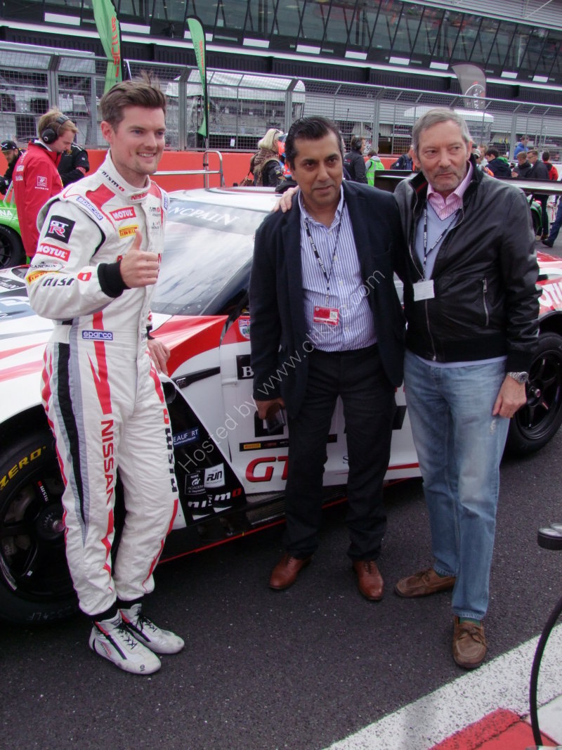 Nissan Driver & Two Sponsors